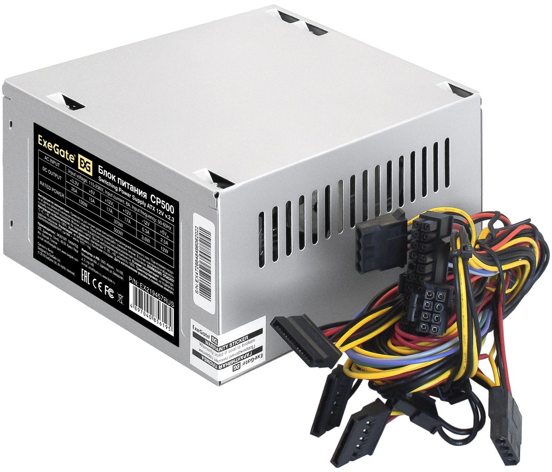 

Блок питания ExeGate CP500 EX219457RUS-PC