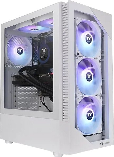 

Корпус Thermaltake View 200 TG ARGB Snow CA-1X3-00M6WN-00
