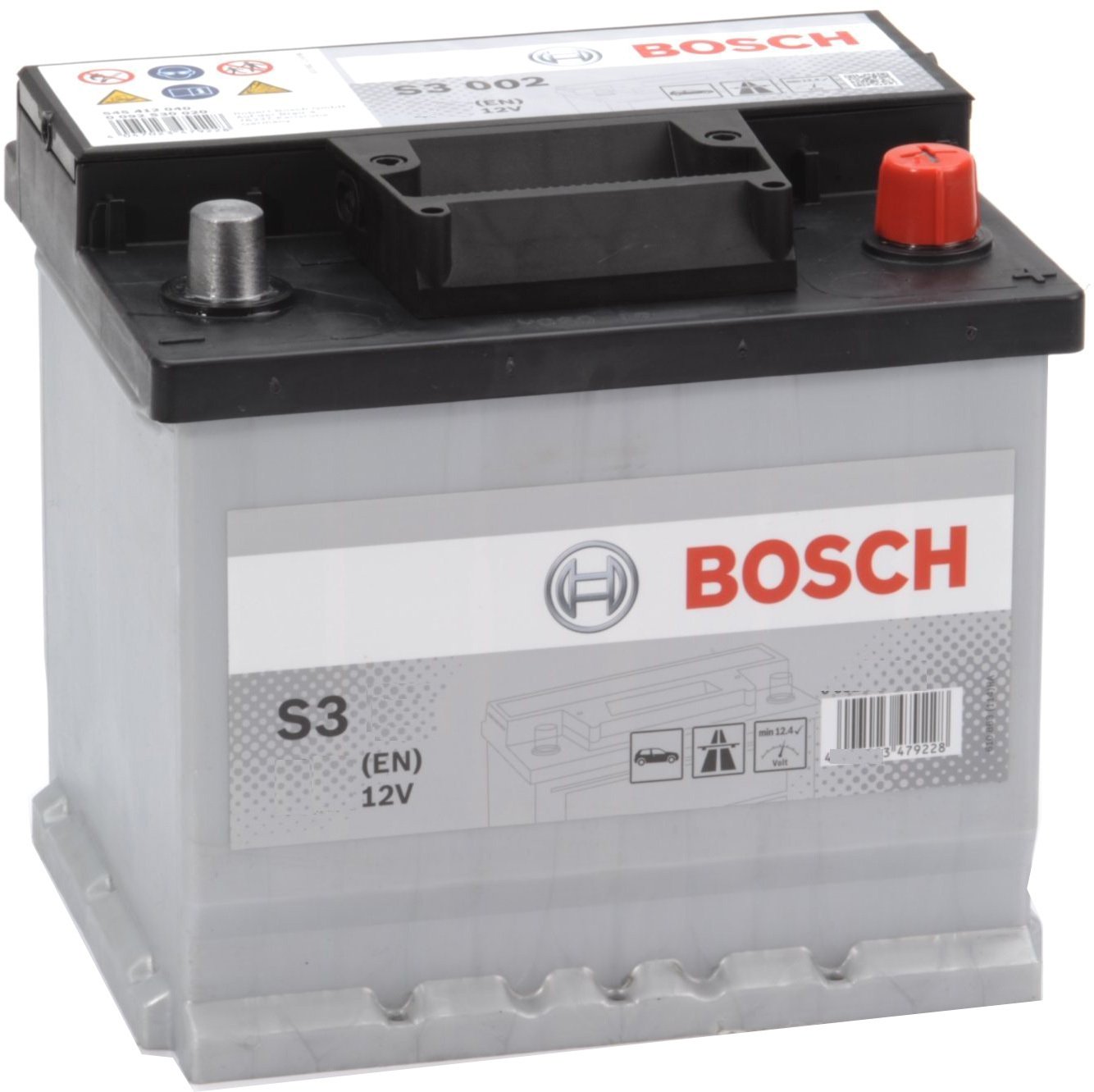 

Автомобильный аккумулятор Bosch S3 017 (545079030) 45 А/ч