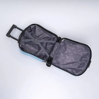 Чемодан-спиннер Ecotope Динозавр 324-S-1-16-NAV (голубой)