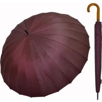 Зонт-трость Ame Yoke L65-24CH-1 (бордовый)