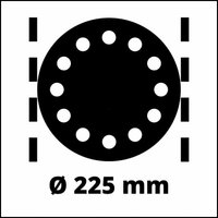 Шлифмашина для стен и потолков Einhell TC-DWS 225 4259945