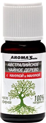 

Aroma Saules Эфирное масло Австралийское Чайное Дерево с Канукой и Манукой 15 мл