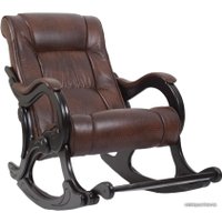 Кресло-глайдер Комфорт 77 (венге/antik crocodile)