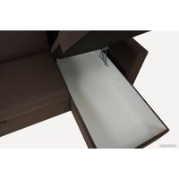 Угловой диван Divan Порту Textile Brown 11900 (коричневый)