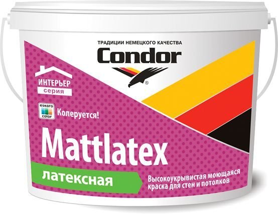

Краска Condor ВД Mattlatex 15 кг (белый)