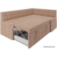 Угловой диван Мебель-АРС Атлантис правый 212x84x135 (бежевый Luna 061)