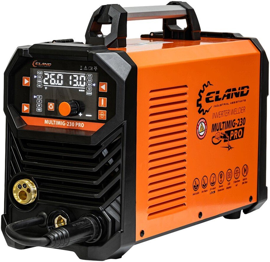 

Сварочный инвертор ELAND MULTIMIG-230 PRO