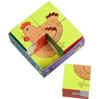 Кубики Айрис-Пресс Умные кубики в поддончике. Домашние животные 9785811280681