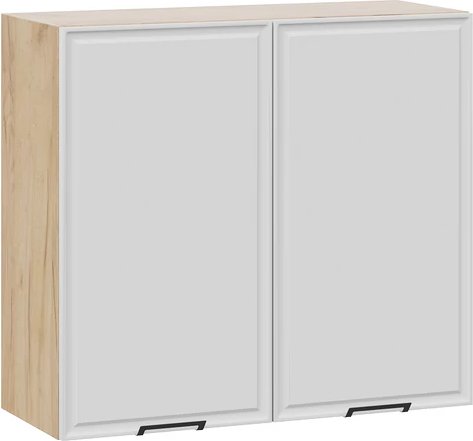 

Шкаф навесной Трия Белладжио 1ВВ8 с двумя дверьми (дуб крафт золотой/фон белый)