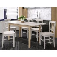 Кухонный стол Signal Adam 90-125/65 (кашемир/дуб кремона)