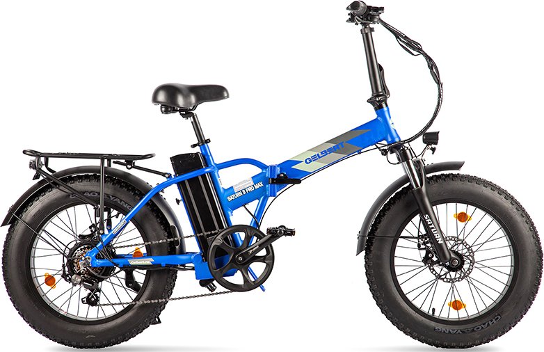 Электровелосипед Gelbert Saturn 3 Pro Max (синий)