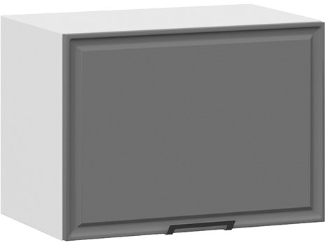 

Шкаф навесной Трия Белладжио 1В5Г (белый/софт графит)