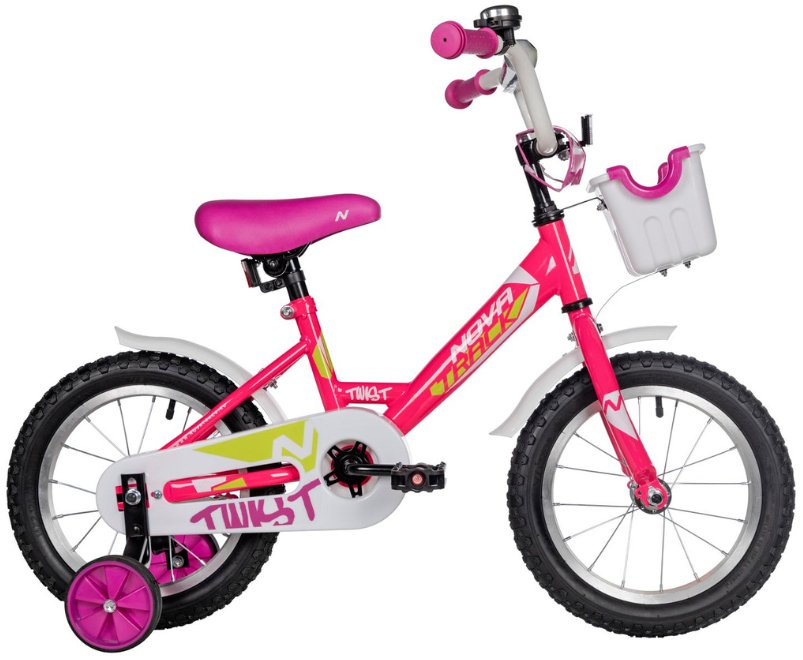 

Детский велосипед Novatrack Twist 14 2025 141TWIST.PN5 (розовый)