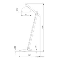 Торшер TK Lighting Oslo 5023