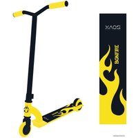 Трюковый самокат Xaos Bonfire (желтый)