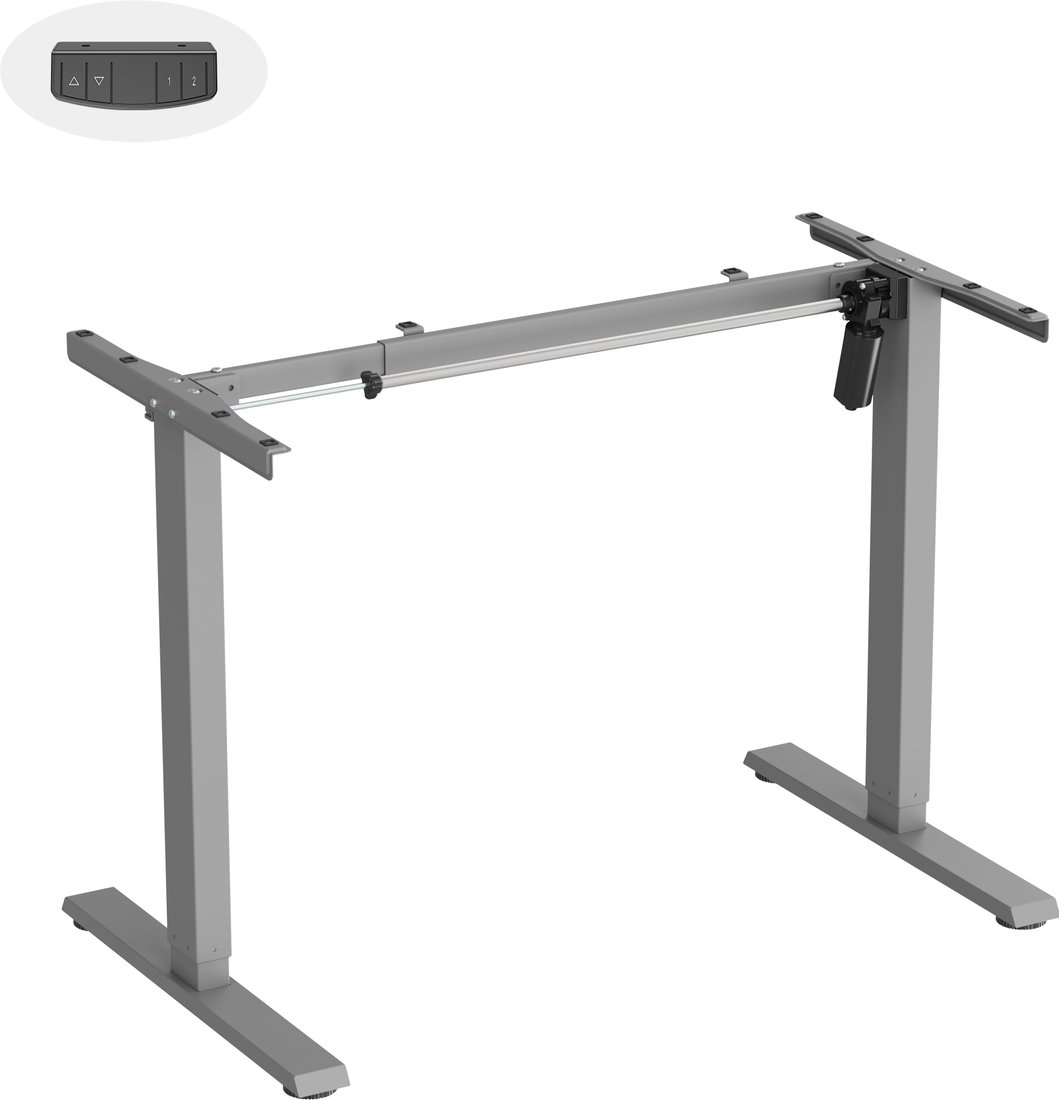 Подстолье для стола ErgoSmart Electric Desk Slim (серый)