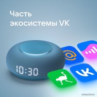 Умная колонка VK Капсула Мини (морской синий)