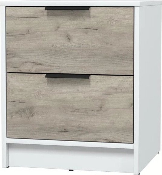 

Комоды, тумбы Интерлиния Концепт КТ-ТК1-57 (дуб серый/белый платинум)