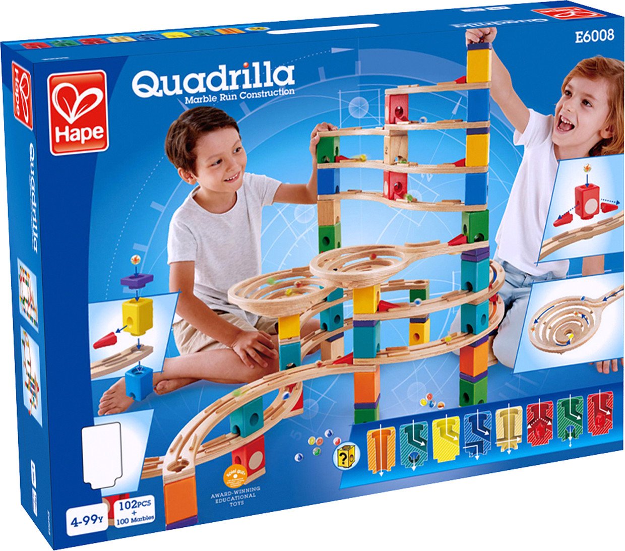 

Конструктор Hape Гонки Циклон E6008_HP