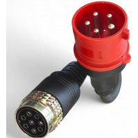 Зарядная станция EVCar Type2 6-16A B7 WiFi (11кВт, 3 фазы, сменные вилки)