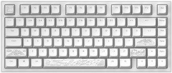 Клавиатура Dark Project ALU81A Terra Nostra White (g3ms Moonstone)