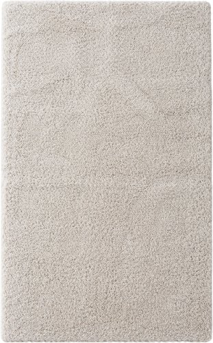 Ковер для жилой комнаты LAXMI Fluffy 01 прямоугольник (1.2x1.8, White)