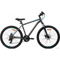 Велосипед AIST Rocky 1.0 Disc 26 р.16 2024 (серый/синий) в Гомеле