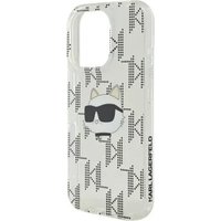 Чехол для телефона Lagerfeld PC/TPU Monogram NFT Choupette Head для iPhone 16 Pro KLHCP16LHKLPCHT