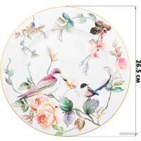 Набор обеденных тарелок Elan Gallery Певчие птички 730775