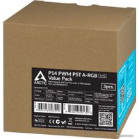 Комплект вентиляторов для корпуса Arctic P14 PWM PST A-RGB 3 шт ACFAN00257A