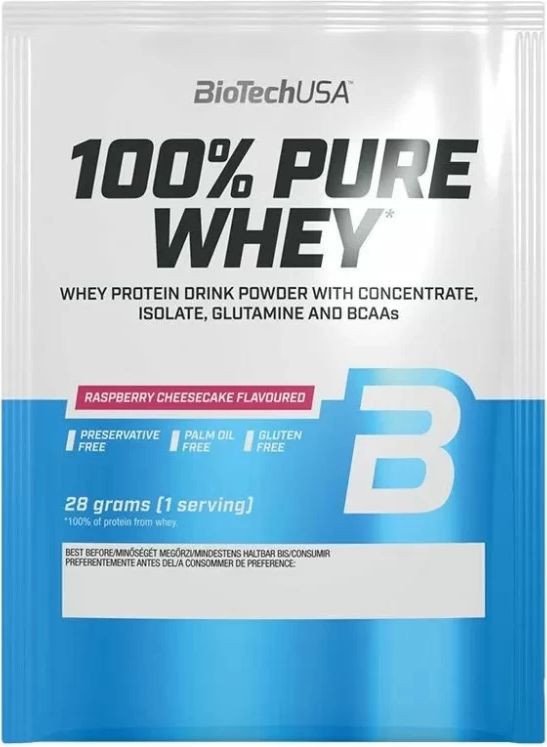 Протеин сывороточный (концентрат) BioTech USA Pure Whey (28 г, шоколад)