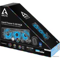 Система жидкостного охлаждения для процессора Arctic Liquid Freezer II 420 RGB + RGB Controller ACFRE00111A