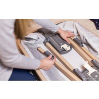 Приставная детская кроватка Tutti Bambini CoZee (oak and charcoal)