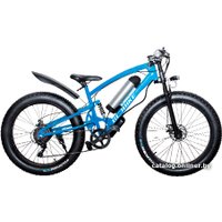 Электровелосипед GoBike с полным приводом (синий)