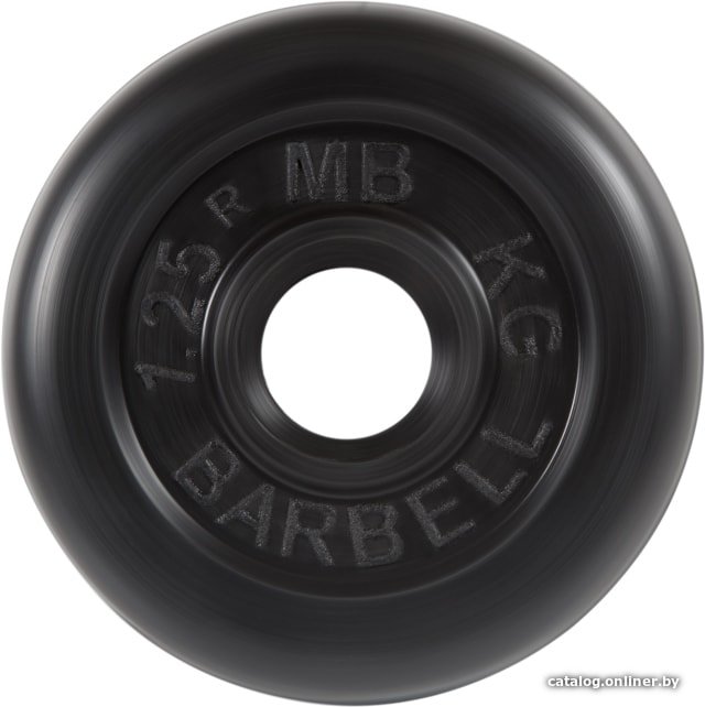 Диск MB Barbell Стандарт 31 мм (1x1.25 кг, черный)