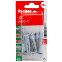 Дюбель универсальный Fischer UX 8X50 RK NV 90870 (10 шт)