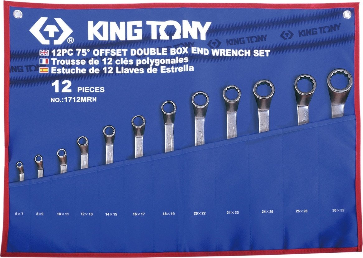 Набор ключей King Tony 1712MRN (12 предметов)