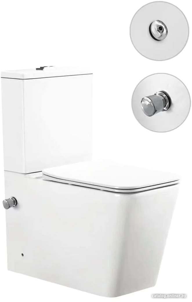Унитаз напольный SantiLine SL-5017SM-BD