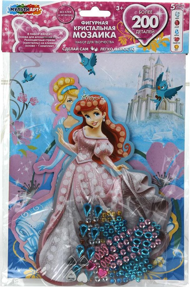 

Алмазная мозаика MultiArt Кристальная мозаика фигурная Красотки CRYSTFIG-114794