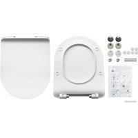 Унитаз напольный Sanita Luxe Next Slim WC.CC/Next/2-SlimDM/WHT.G/S1