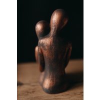 Статуэтка К.РАМА Влюбленные XL (черный с медью) в Бресте