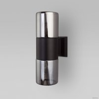 Уличный настенный светильник Elektrostandard Roil 35125/D (черный/дымчатый)