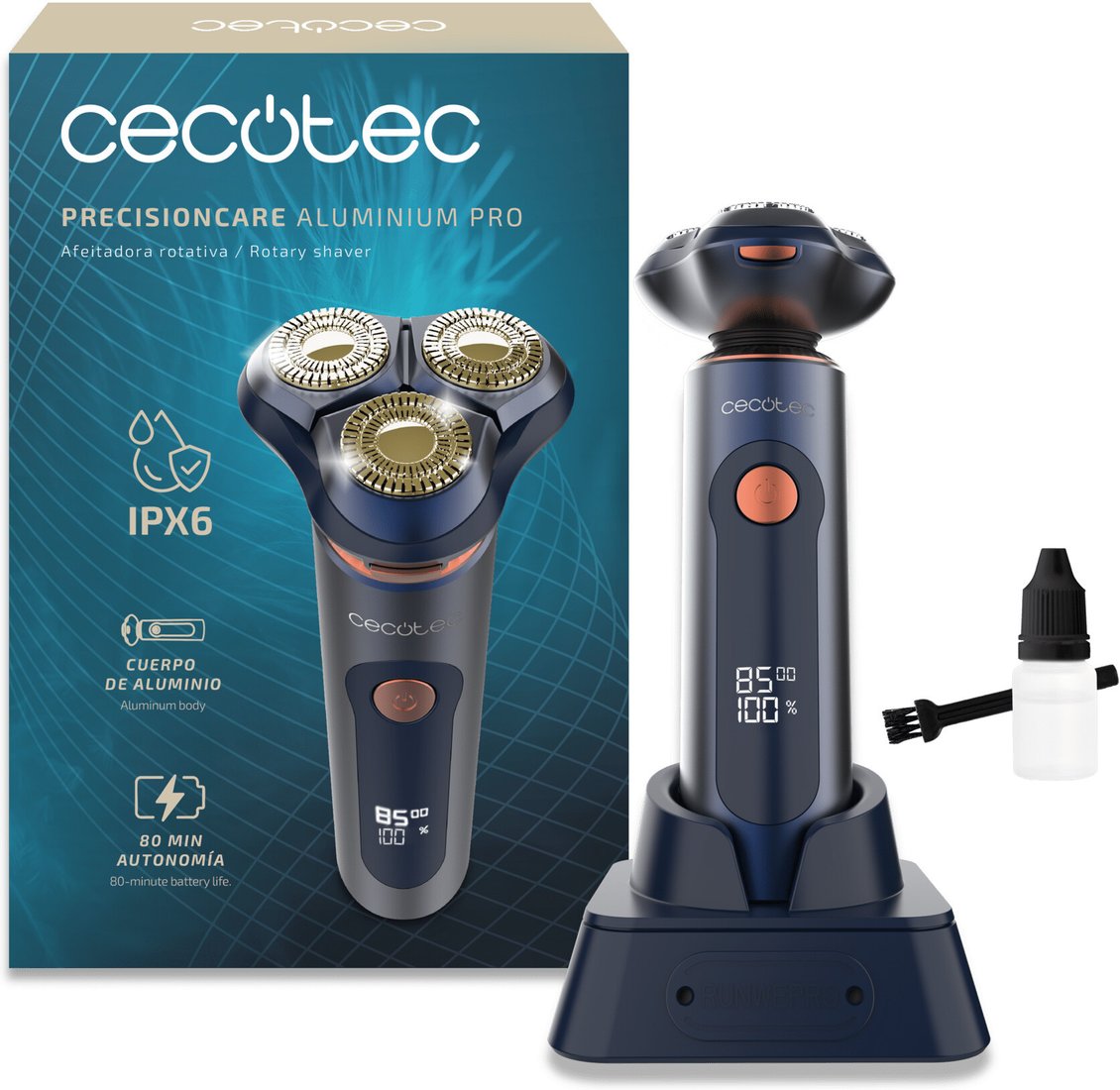 Электробритва Cecotec PrecisionCare Aluminium Pro 116952