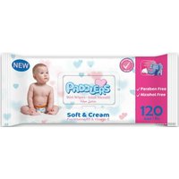 Влажные салфетки Paddlers Soft and Cream (120 шт)