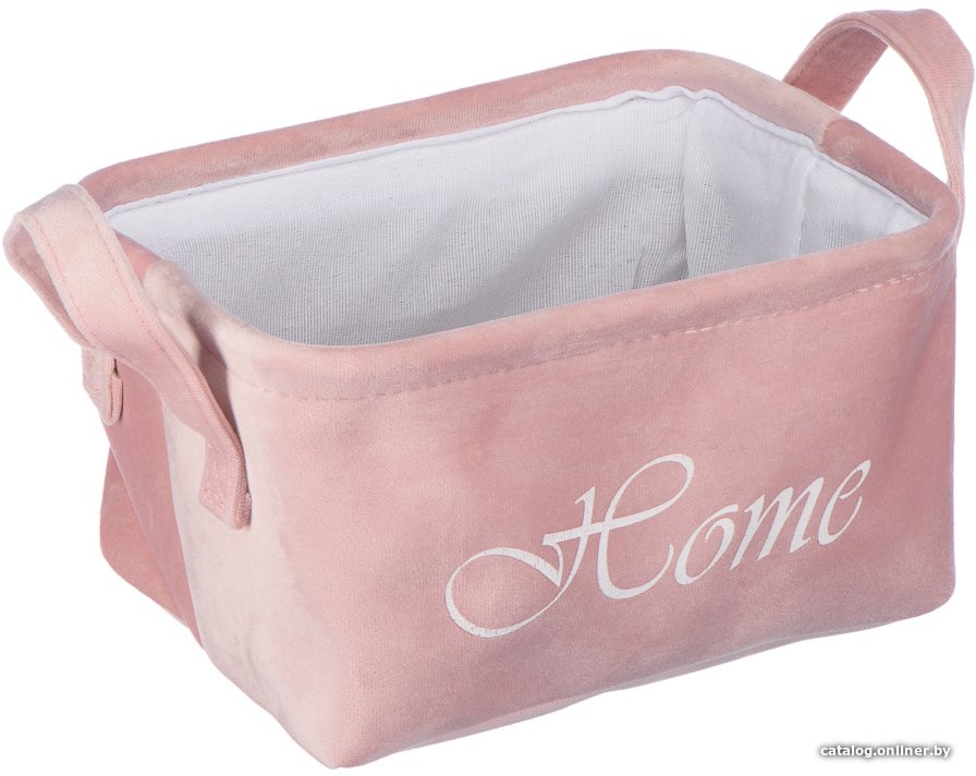 Корзина Handy Home Велюр LIS-33 M (розовый)