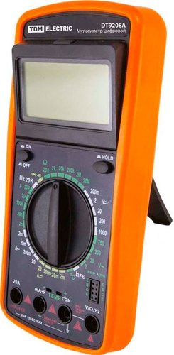 Мультиметр TDM Electric DT9208A
