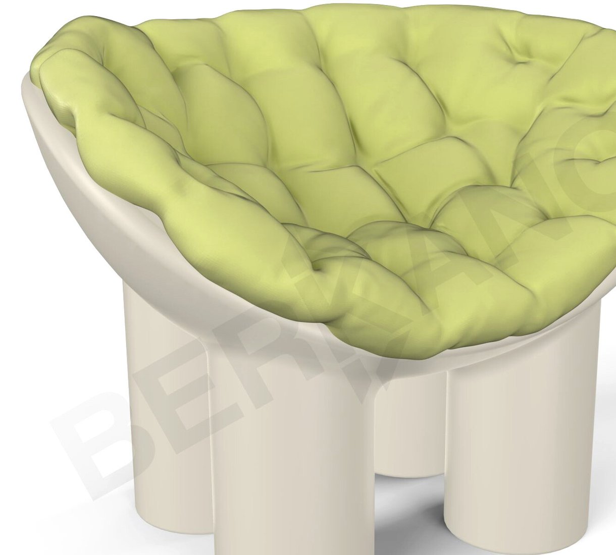 

Кресло Berkano Slon 230_036_12 (бежевый/зеленый)