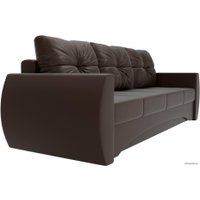 Диван Лига диванов Сатурн 28166 (экокожа, коричневый)