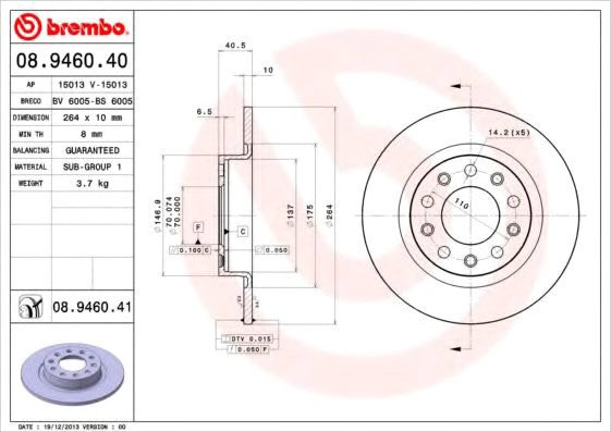 

Brembo 08946041